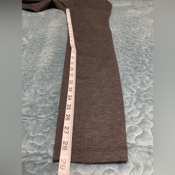 AGLOW Maternity Pants Leggings Jeggings Size S Stretch Dark Gray EUC! - Picture 3 of 9
